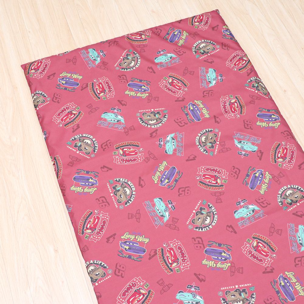 カーズ お昼寝布団セット 3点 ライトニング・マックイーン ラモーン メーター フロー 敷き布団カバー 敷き布団 防水バッグ ネームタグ付き NZ3029-3