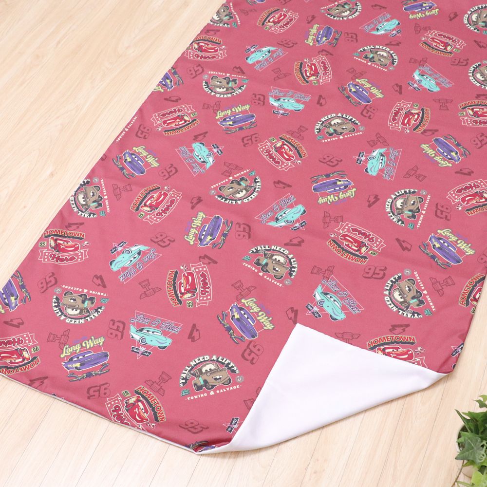 カーズ お昼寝布団セット 3点 ライトニング・マックイーン ラモーン メーター フロー 敷き布団カバー 敷き布団 防水バッグ ネームタグ付き NZ3029-3