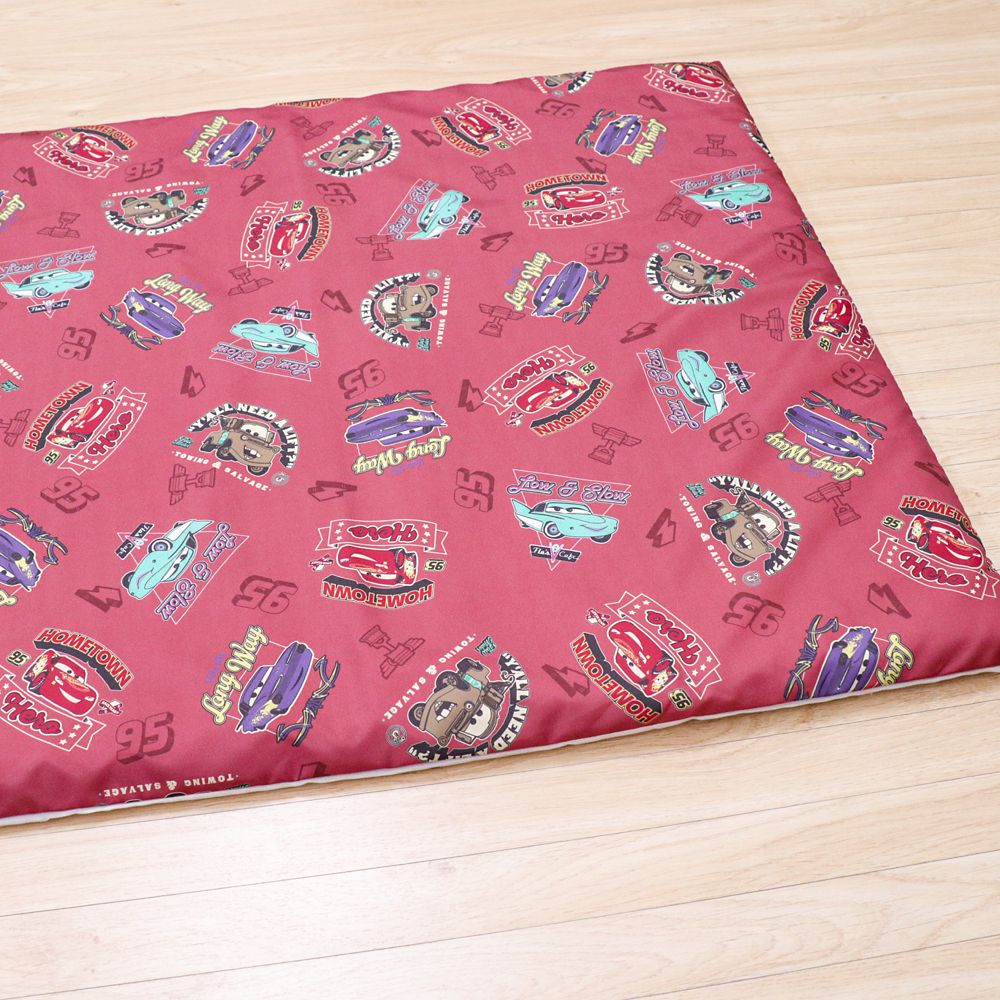 カーズ お昼寝布団セット 3点 ライトニング・マックイーン ラモーン メーター フロー 敷き布団カバー 敷き布団 防水バッグ ネームタグ付き NZ3029-3