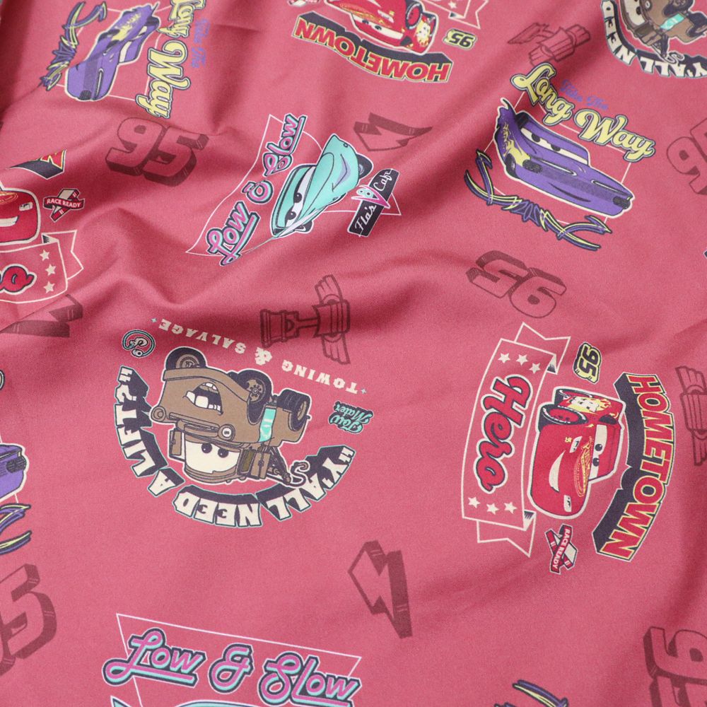 カーズ お昼寝敷き布団 ライトニング・マックイーン ラモーン メーター フロー ネームタグ付き 敷き布団カバー NZ3029-SK