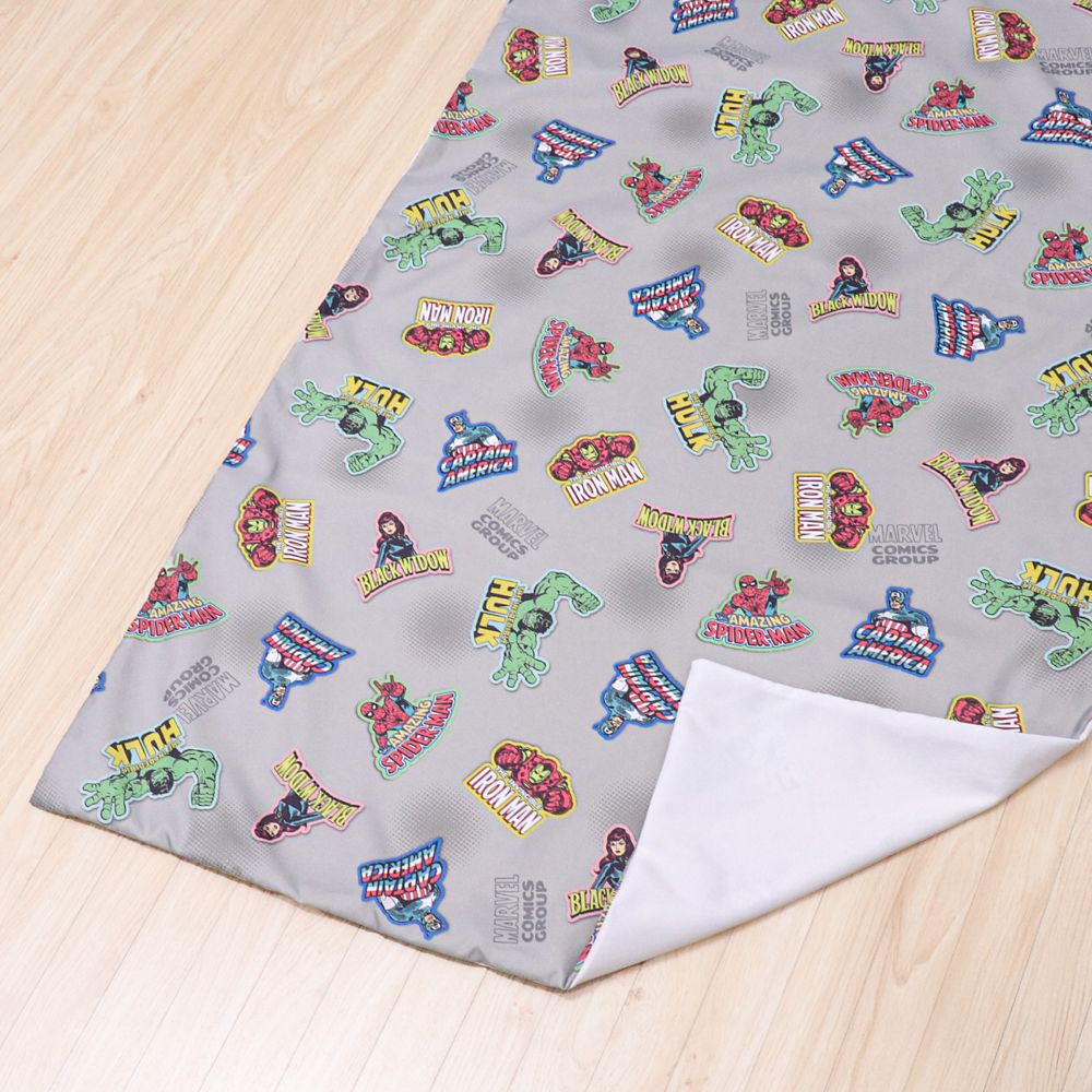 マーベル お昼寝布団セット 3点 アベンジャーズ スパイダーマン アイアンマン キャプテン・アメリカ ハルク ブラック・ウィドウ 敷き布団カバー 敷き布団 防水バッグ ネームタグ付き NM3021-3