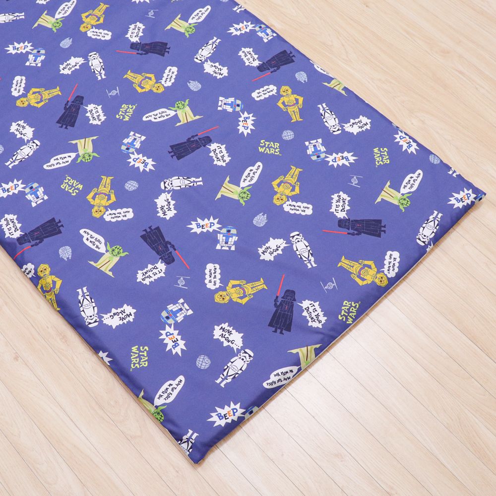 スター・ウォーズ お昼寝敷き布団  STAR WARS ダース・ベイダー ヨーダ R2-D2 C-3PO ストームトルーパー ネームタグ付き 敷き布団カバー NS3022-SK
