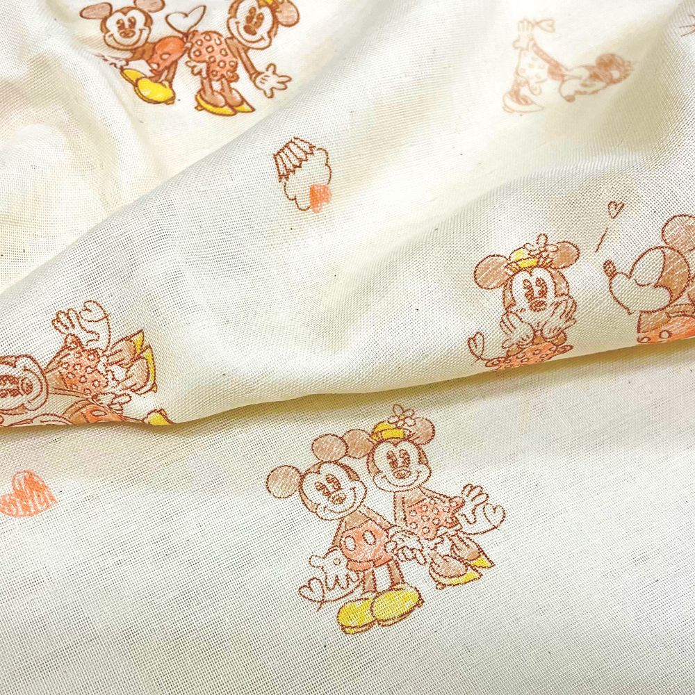 ミッキー ミニー ベビー布団 10点セット ミニサイズ オーガニックコットン ダブルガーゼ NZ1122-FUM