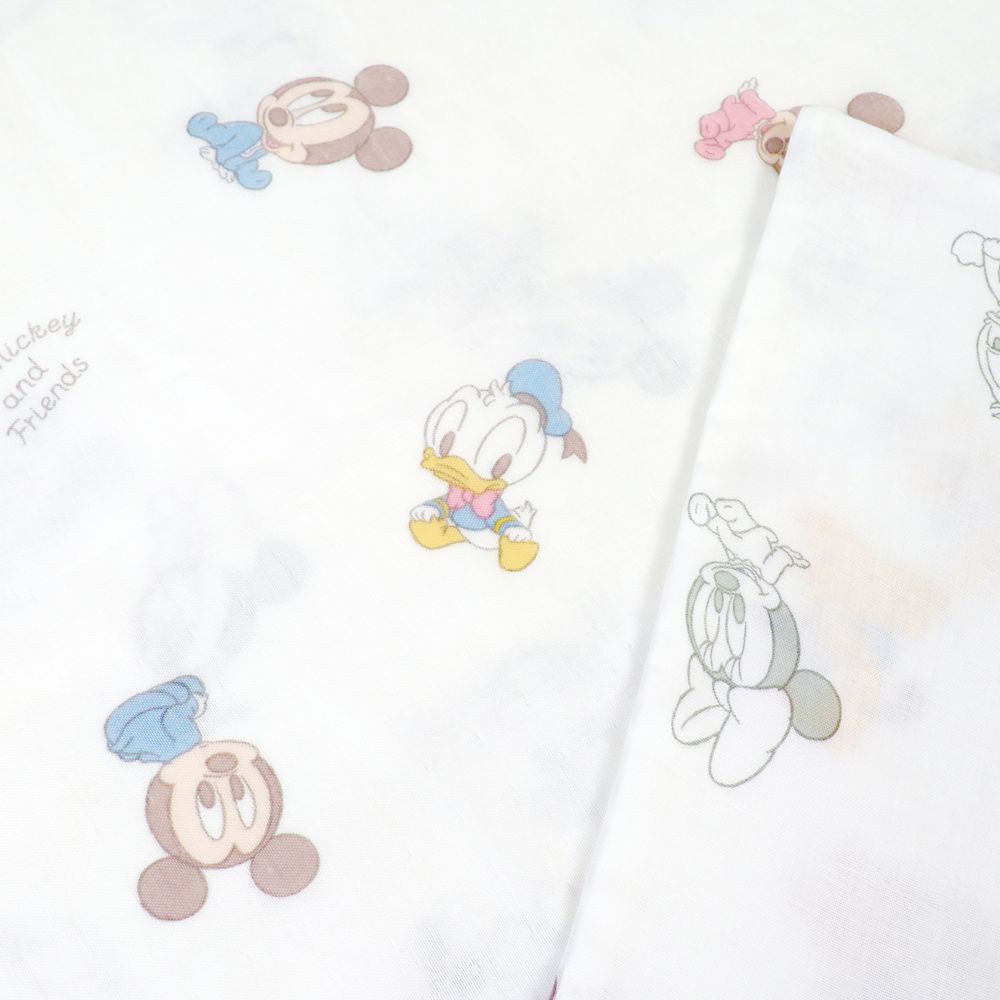 ベビーミッキー&フレンズ ベビー布団 13点セット ミニサイズ オーガニックコットン ダブルガーゼ NZ1123-FUM