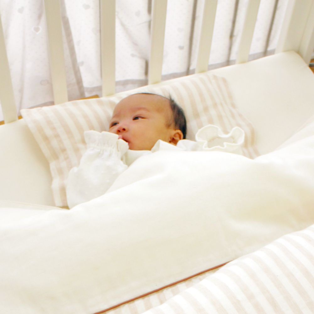 ダンボ ベビー布団 10点セット レギュラーサイズ オーガニックコットン ダブルガーゼ NZ1136-FU