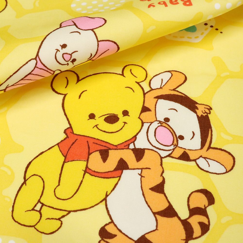 プーさん ティガー ピグレット お昼寝布団セット 8点 綿100％ 防水バッグ 撥水バッグ ネームタグ付き NZ1250