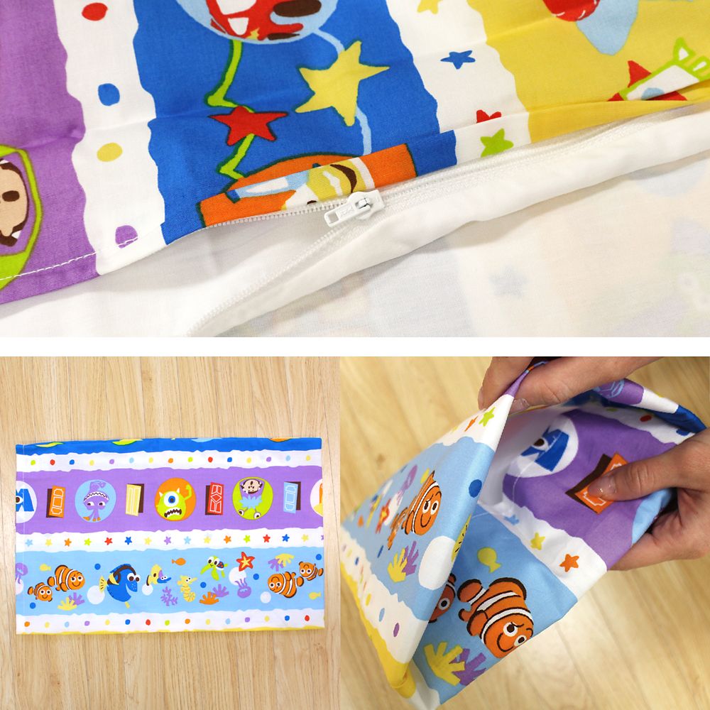 公式 ショップディズニー お昼寝布団 7点セット ディズニー ピクサー 綿100 日本製