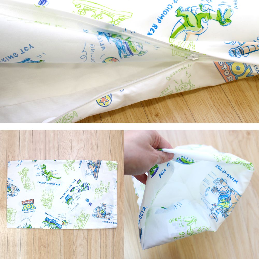 トイ・ストーリー お昼寝布団セット 8点 綿100％ 防水バッグ 撥水バッグ ネームタグ付き  水彩タッチ NZ1262