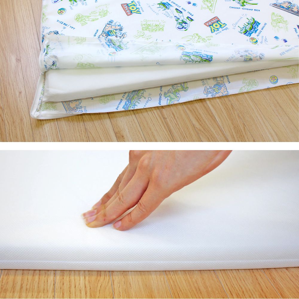 トイ・ストーリー お昼寝布団セット 8点 綿100％ 防水バッグ 撥水バッグ ネームタグ付き  水彩タッチ NZ1262