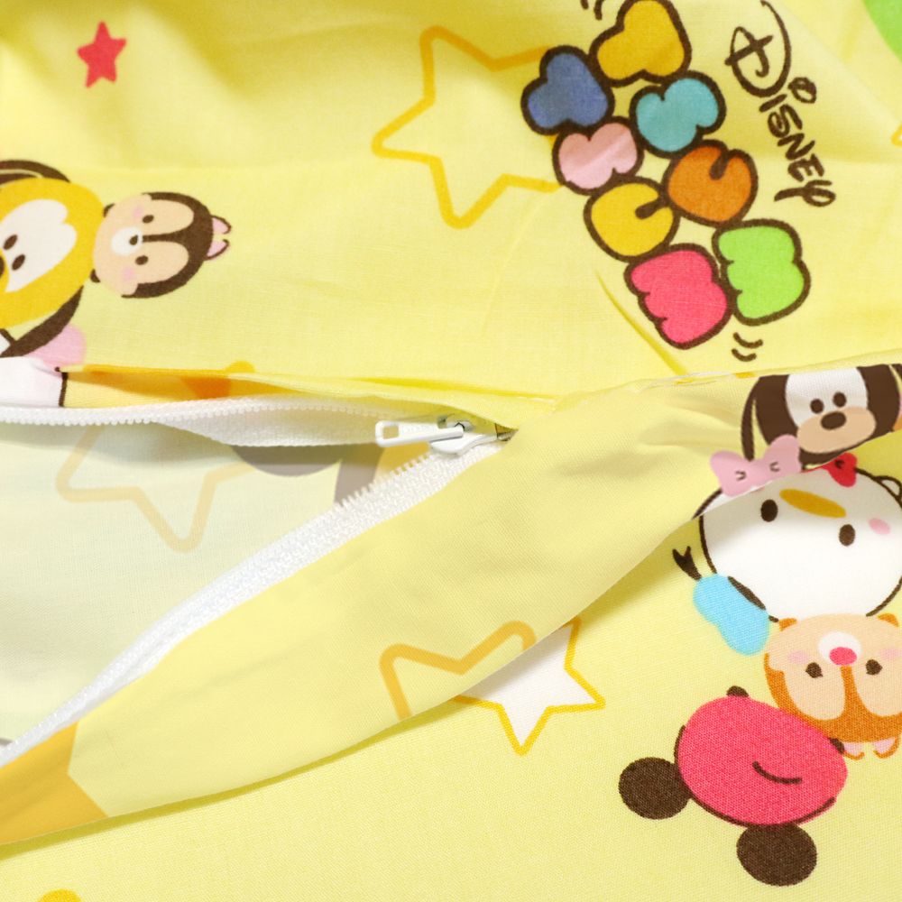 ツムツム ディズニーキャラクター お昼寝布団セット 8点 綿100％ 防水バッグ 撥水バッグ ネームタグ付き NZ1263