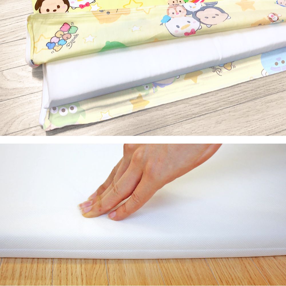 ツムツム ディズニーキャラクター お昼寝布団セット 8点 綿100％ 防水バッグ 撥水バッグ ネームタグ付き NZ1263