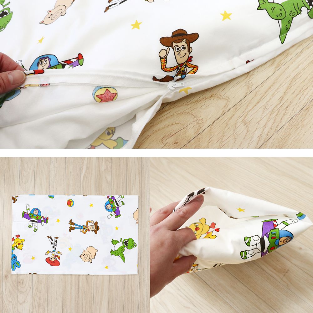 トイ・ストーリー ウッディー お昼寝布団セット 8点 綿100％ 防水バッグ 撥水バッグ ネームタグ付き NZ1267