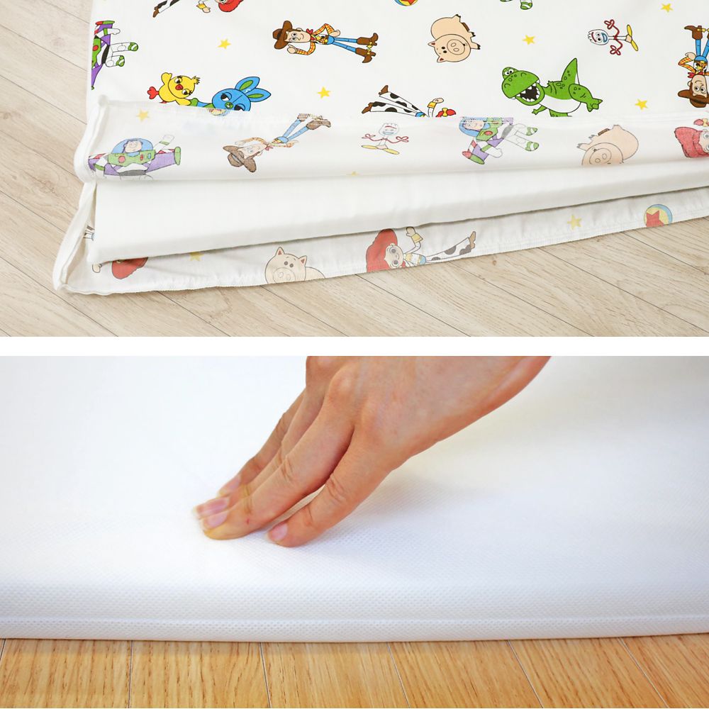 トイ・ストーリー ウッディー お昼寝布団セット 8点 綿100％ 防水バッグ 撥水バッグ ネームタグ付き NZ1267