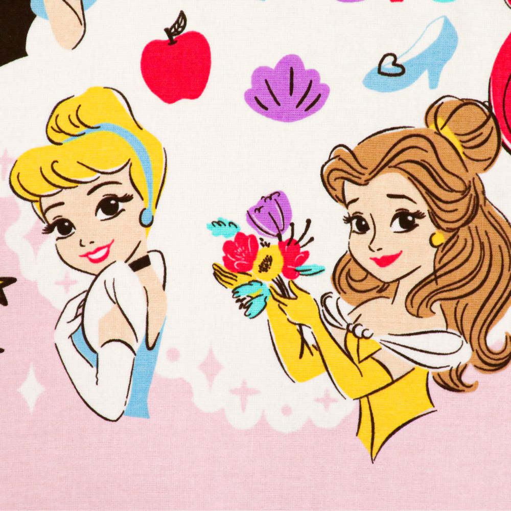 ディズニープリンセス タオルケット 70&times;100cm 表ガーゼ 裏パイル 綿100% NZ1701-PR