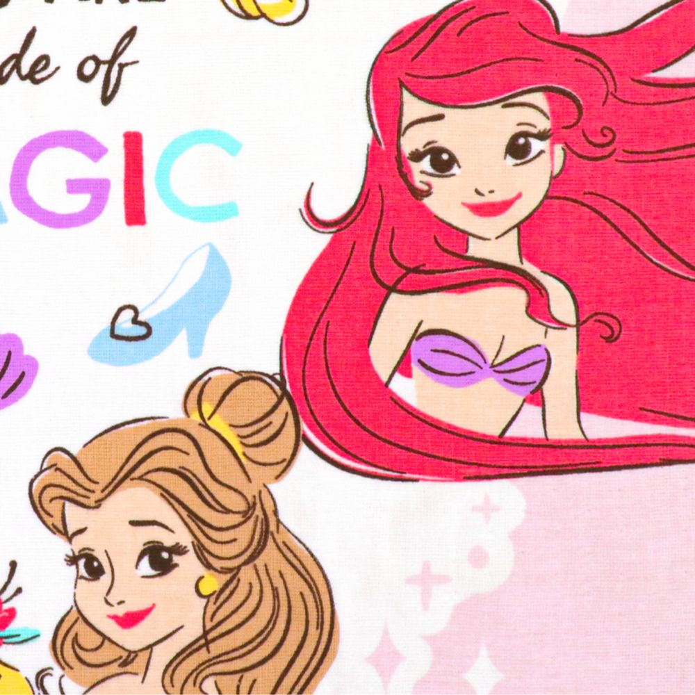 ディズニープリンセス タオルケット 70&times;100cm 表ガーゼ 裏パイル 綿100% NZ1701-PR