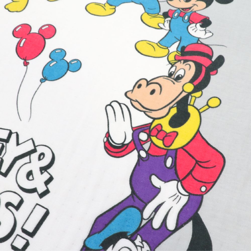 ミッキー ミニー ドナルド デイジー タオルケット 85&times;115cm 表ガーゼ 裏パイル 綿100% NZ1802