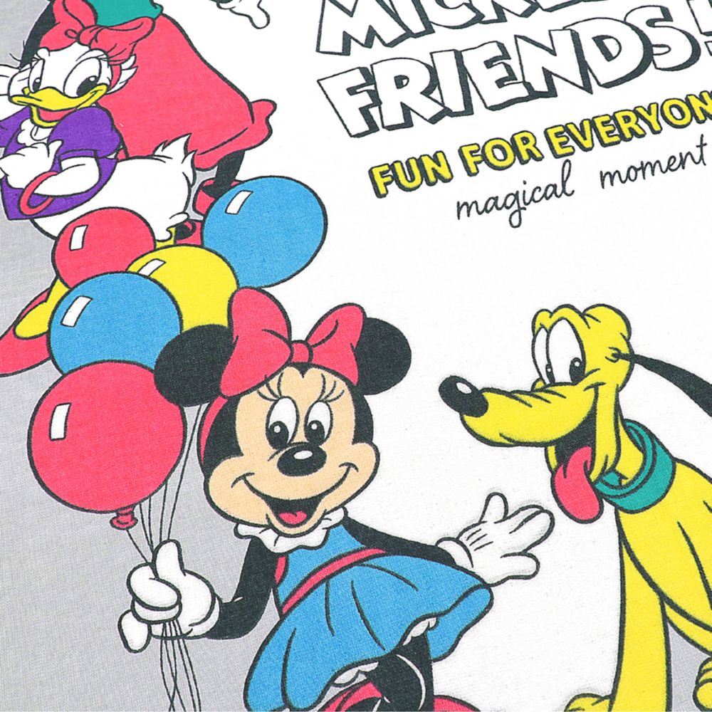 ミッキー ミニー ドナルド デイジー タオルケット 85&times;115cm 表ガーゼ 裏パイル 綿100% NZ1802