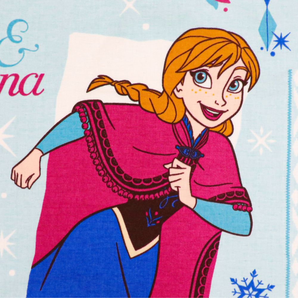 アナ エルサ オラフ タオルケット アナと雪の女王 85&times;115cm 表ガーゼ 裏パイル 綿100% NZ1810-FR