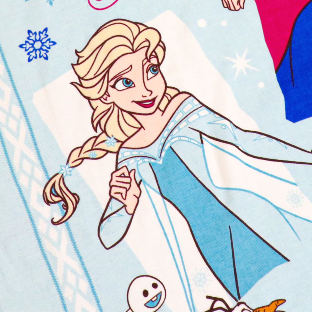 アナ エルサ オラフ タオルケット アナと雪の女王 85&times;115cm 表ガーゼ 裏パイル 綿100% NZ1810-FR