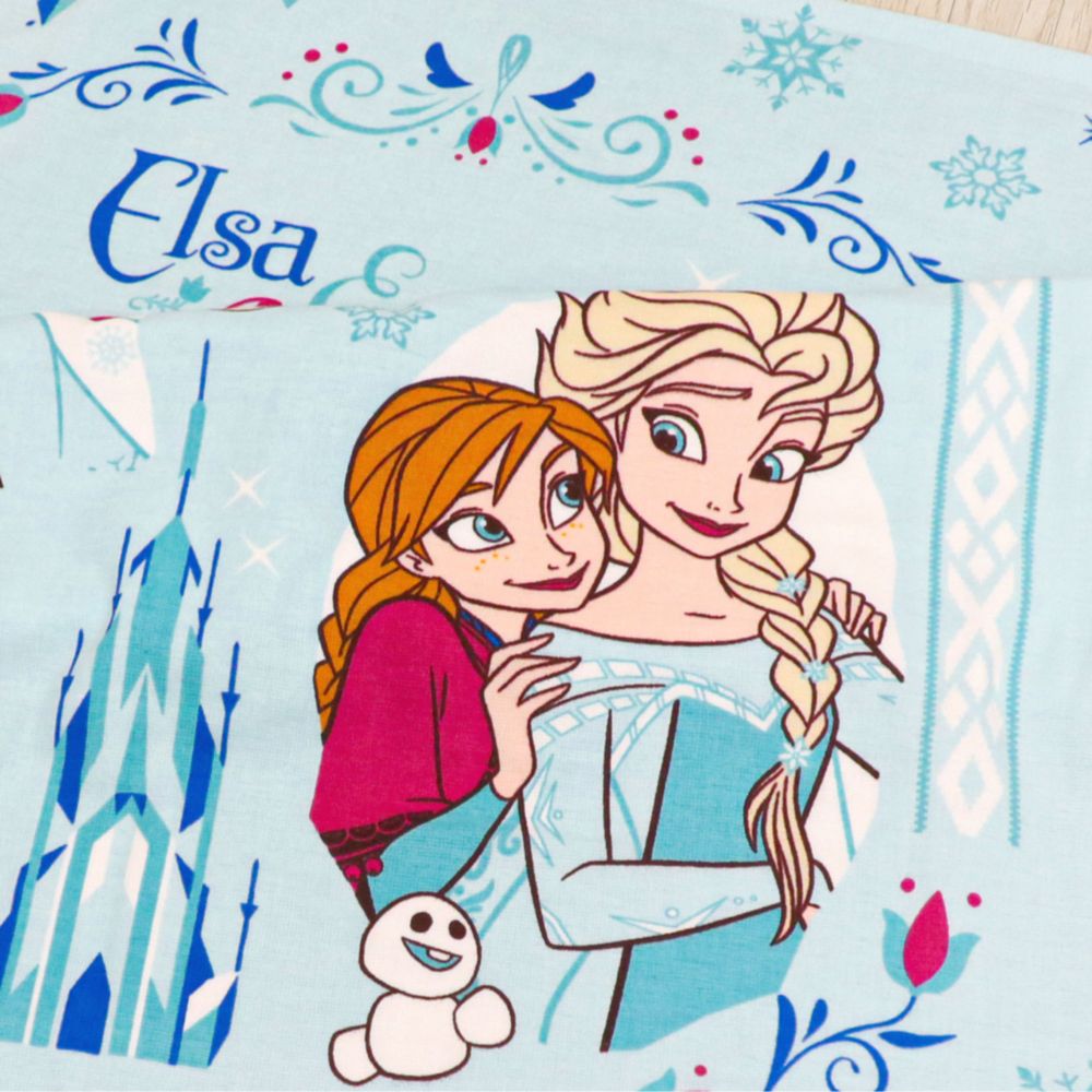 アナ エルサ オラフ タオルケット アナと雪の女王 85&times;115cm 表ガーゼ 裏パイル 綿100% NZ1810-FR