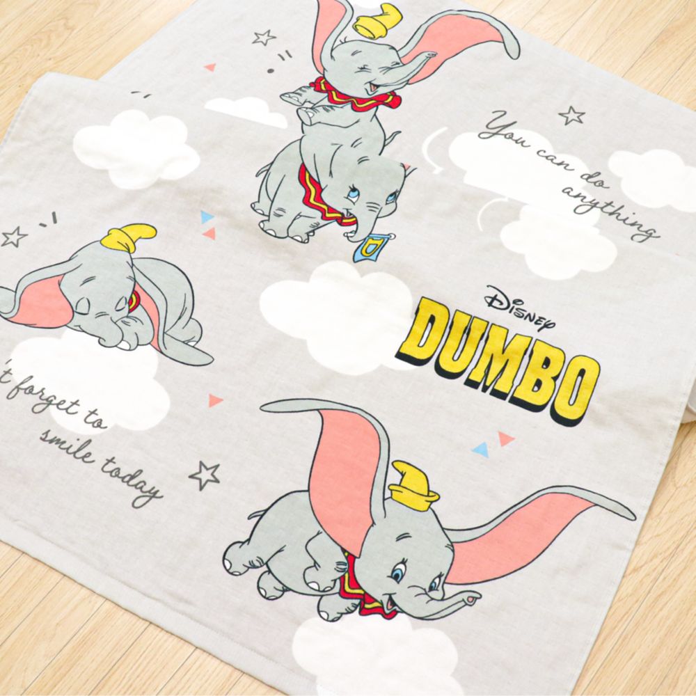 ダンボ タオルケット 85&times;115cm 表ガーゼ 裏パイル 綿100% NZ1810-DU