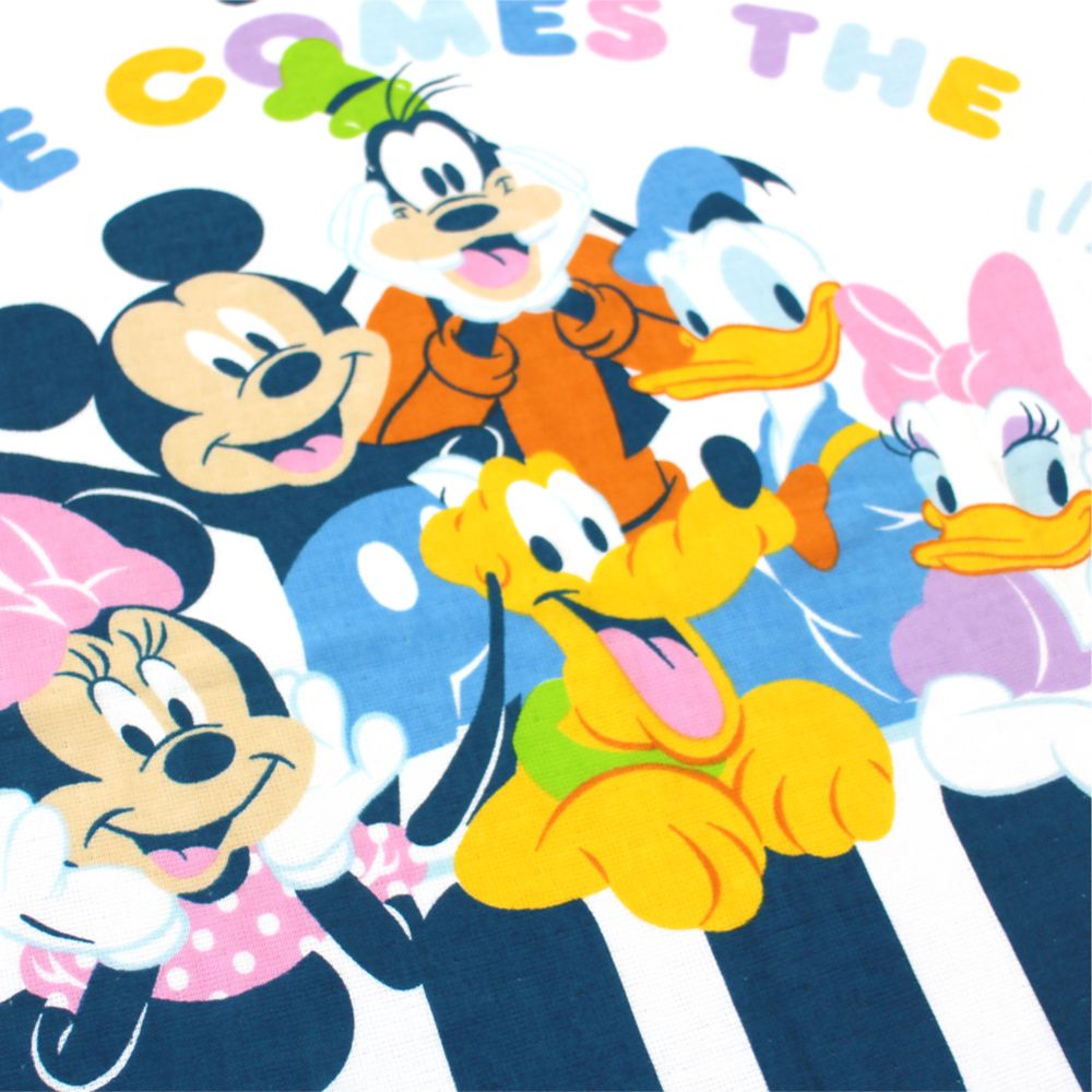 公式 ショップディズニー タオルケット ミッキー フレンズ 85 115cm 表ガーゼ 綿100