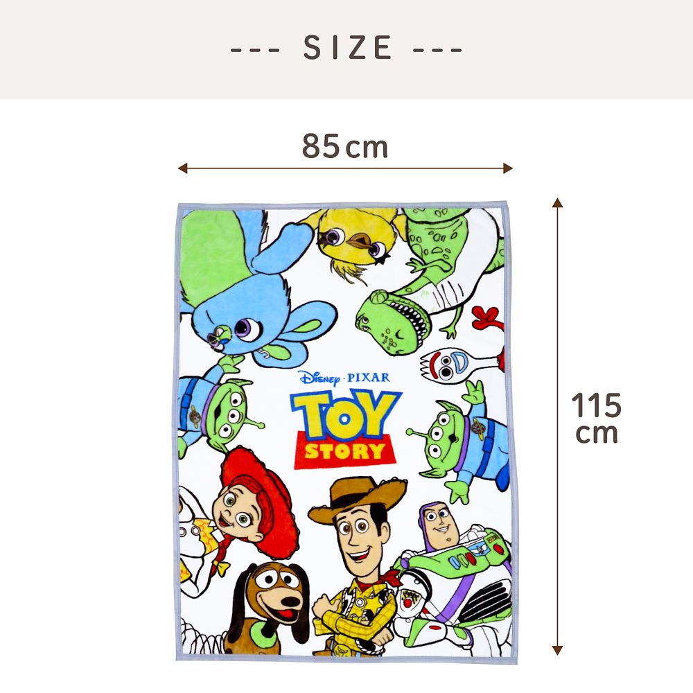 トイ・ストーリー 毛布 85&times;115cm ニューマイヤー NZ1866-TS