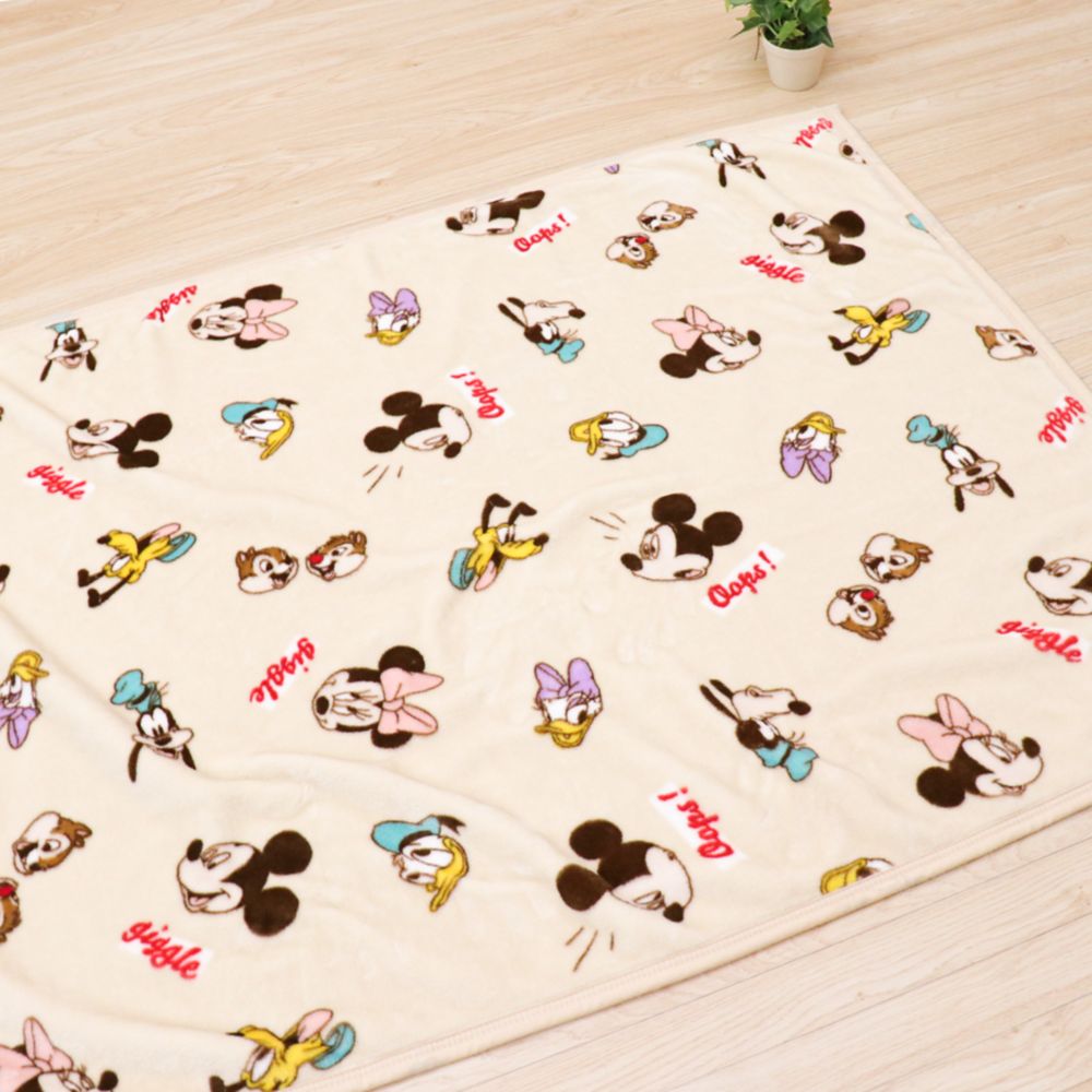 ミッキー＆フレンズ 毛布 100&times;140cm ニューマイヤー NZ1912-A