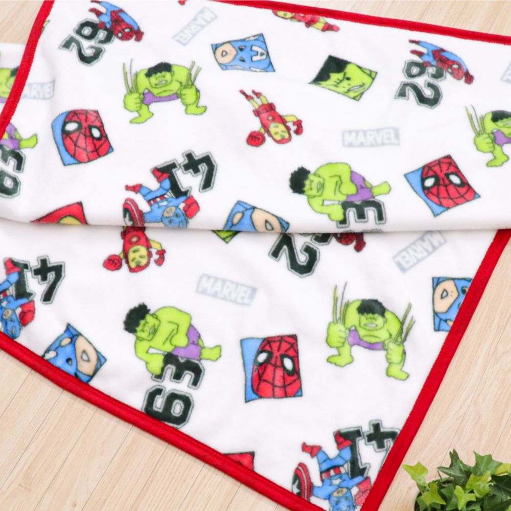 マーベル 毛布 85&times;115cm ニューマイヤー アベンジャーズ スパイダーマン アイアンマン キャプテン・アメリカ ハルク NM1921-B