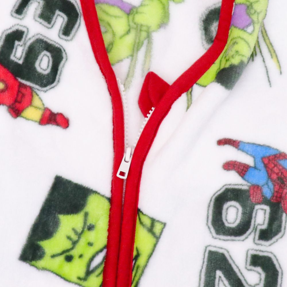 マーベル スリーパー 50&times;70cm ニューマイヤー アベンジャーズ スパイダーマン アイアンマン キャプテン・アメリカ ハルク NM1921-E