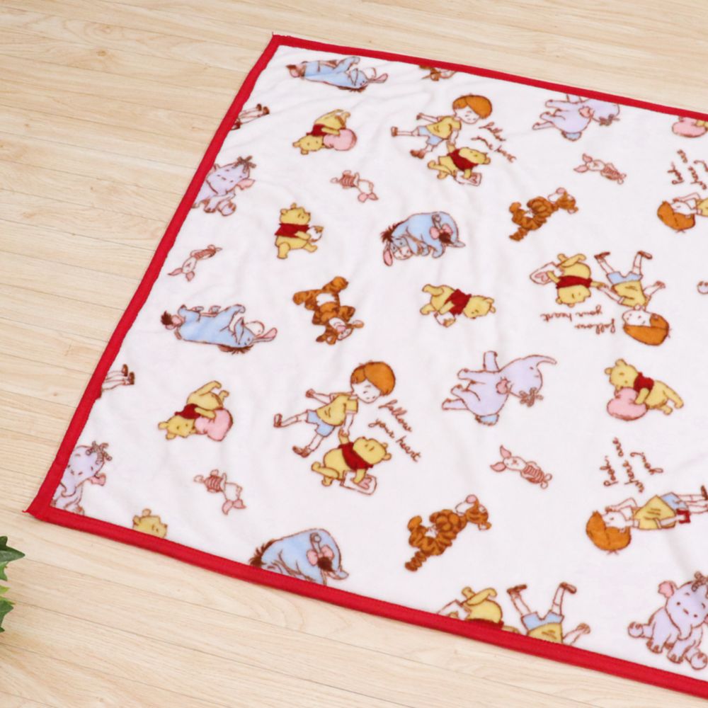 プー＆フレンズ 毛布 100&times;140cm ニューマイヤー NZ1923-A