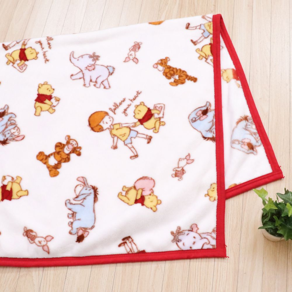 プー＆フレンズ 毛布 85&times;115cm ニューマイヤー NZ1923-B