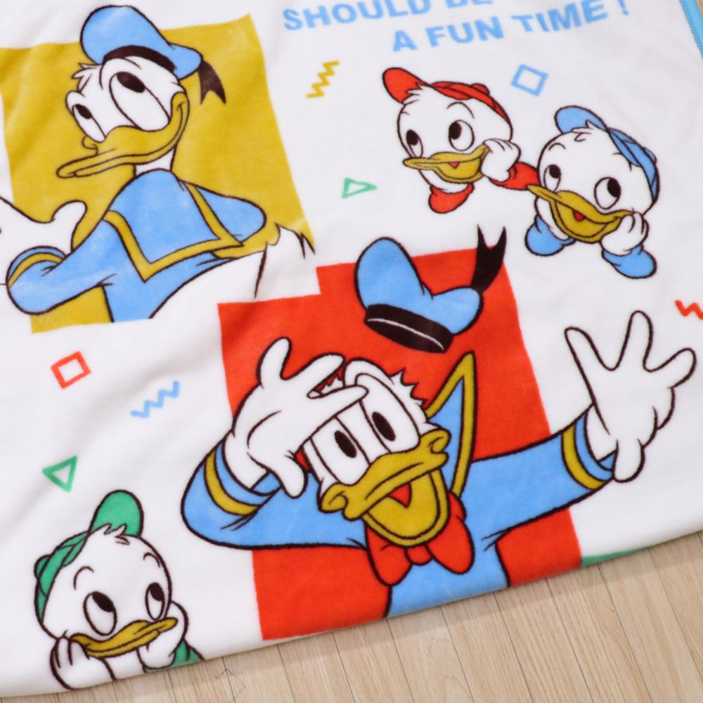 ドナルドダック ヒューイ デューイ ルーイ毛布 85&times;115cm ニューマイヤー NZ2002-DO