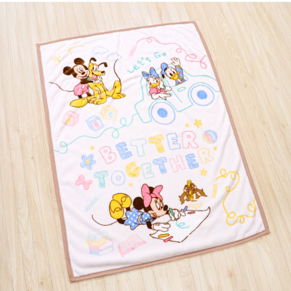 ミッキー＆フレンズ 毛布 85&times;115cm ニューマイヤー NZ2002-MK