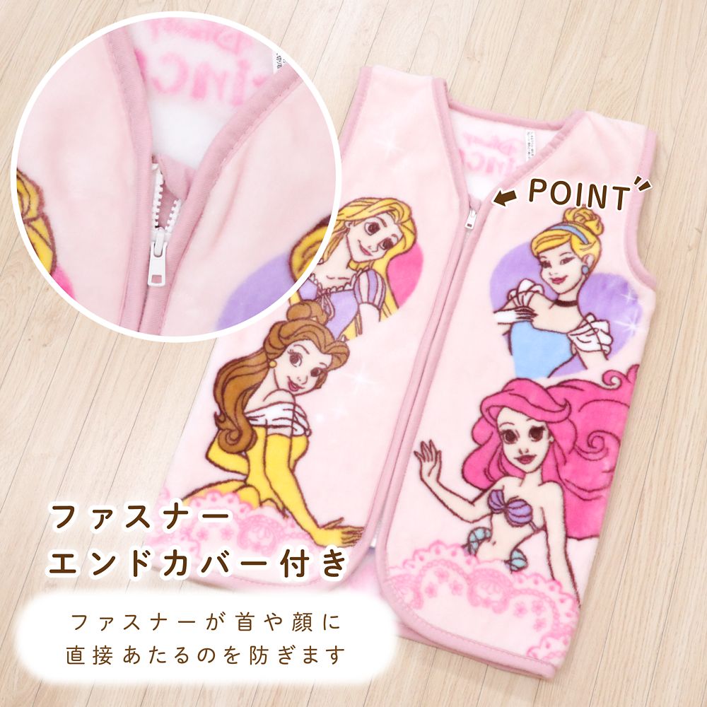 ディズニープリンセス スリーパー 40&times;56cm ニューマイヤー NZ2201-PR
