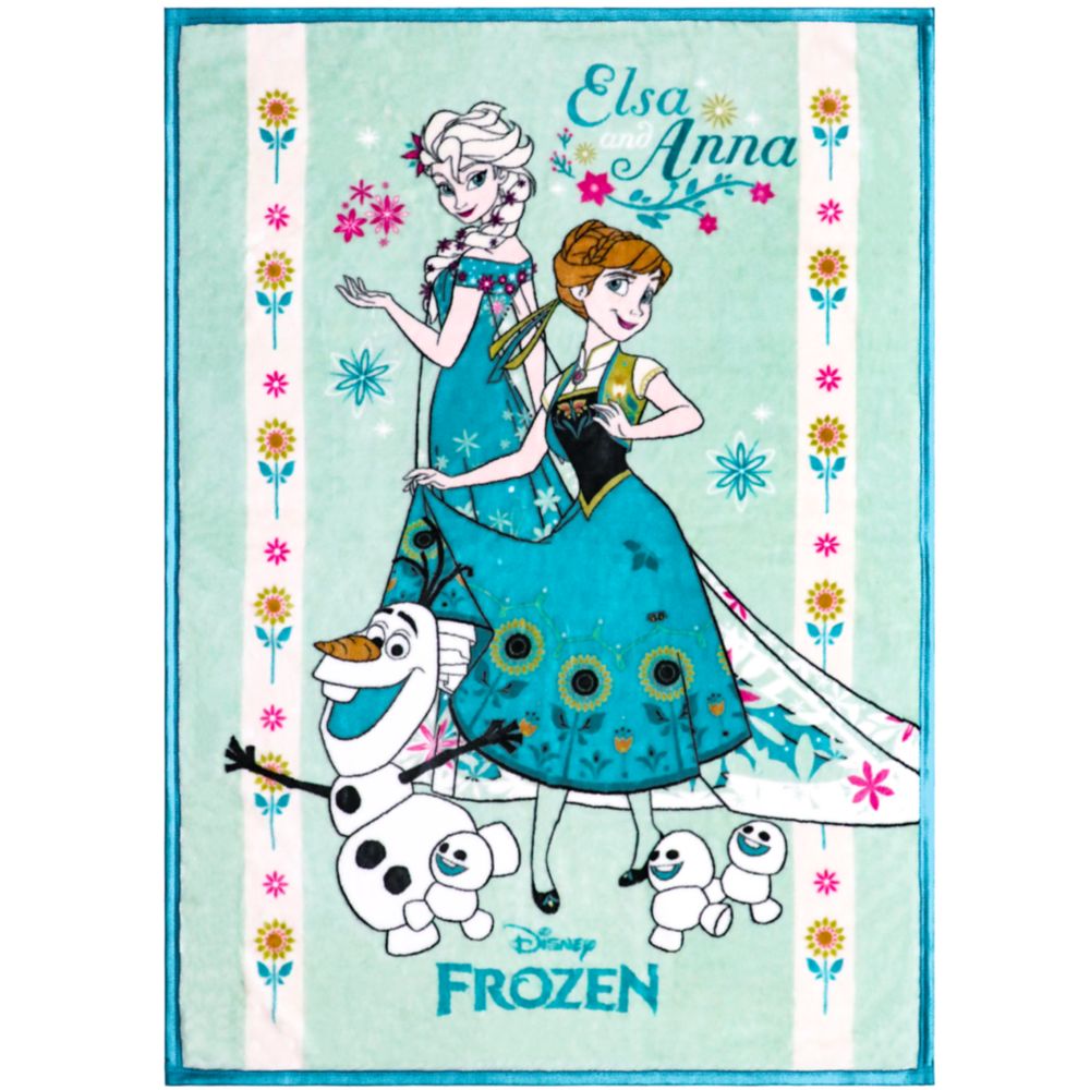 アナ エルサ オラフ 毛布 アナと雪の女王 100&times;140cm ニューマイヤー NZ2400-FR