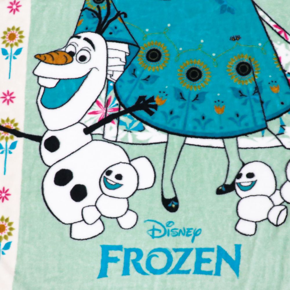 アナ エルサ オラフ 毛布 アナと雪の女王 100&times;140cm ニューマイヤー NZ2400-FR