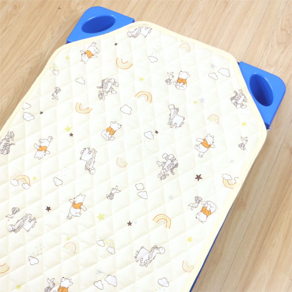 プー＆フレンズ 冷感 コットカバー 60&times;130cm キルト ネームタグ付き ひんやり 接触冷感 NZ2826-E