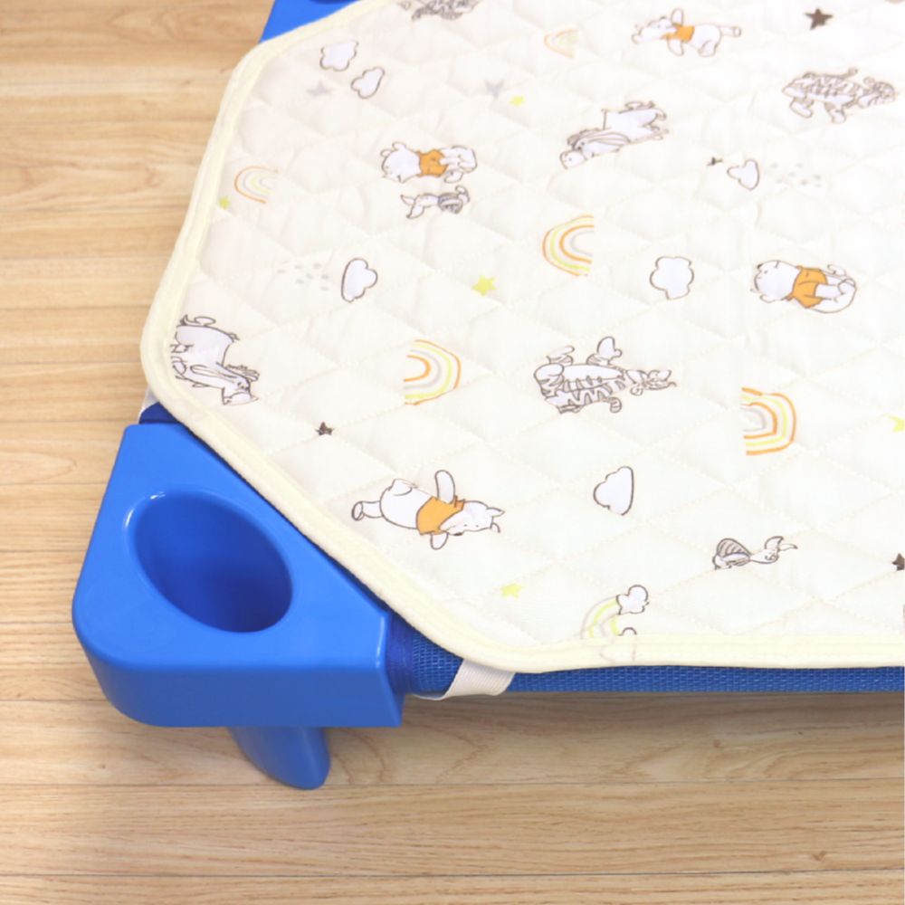 プー＆フレンズ 冷感 コットカバー 60&times;130cm キルト ネームタグ付き ひんやり 接触冷感 NZ2826-E