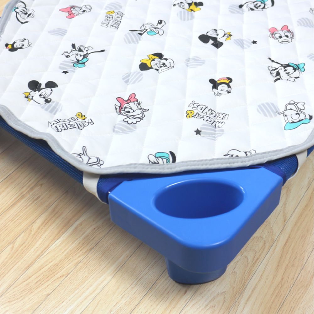 ミッキー＆フレンズ 冷感 コットカバー 60&times;130cm キルト ネームタグ付き  ひんやり 接触冷感 NZ2827-E