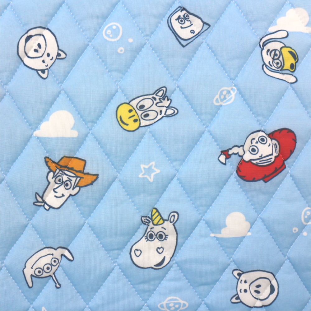 トイ・ストーリー 冷感 コットカバー 60&times;130cm キルト ネームタグ付き ひんやり 接触冷感 NZ2828-E