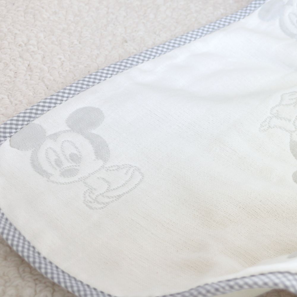 ベビーミッキー＆ミニー　6重ガーゼ　ケット　70&times;100cm　綿100％　日本製　NZ2832-C
