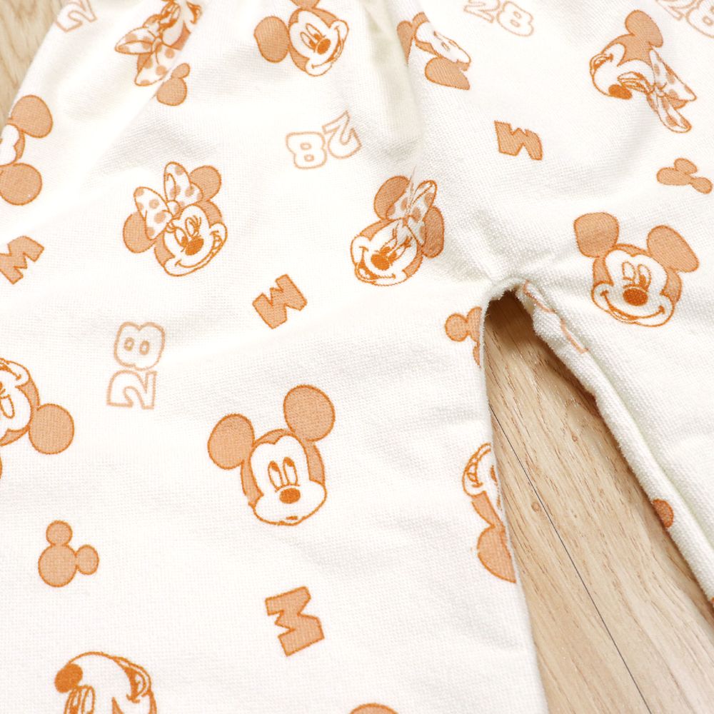 ミッキー ミニー おねしょズボン おねしょケット 防水仕様 綿100％ パイル 吸水加工 NZ3221-M