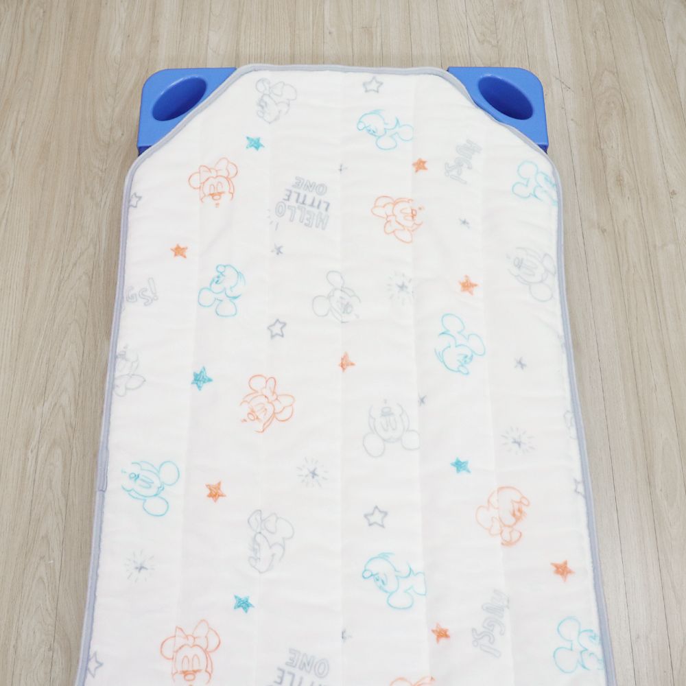 ミッキー ミニー あったか コットカバー 60&times;130cm フランネル 裏面メッシュ NZ3231-G