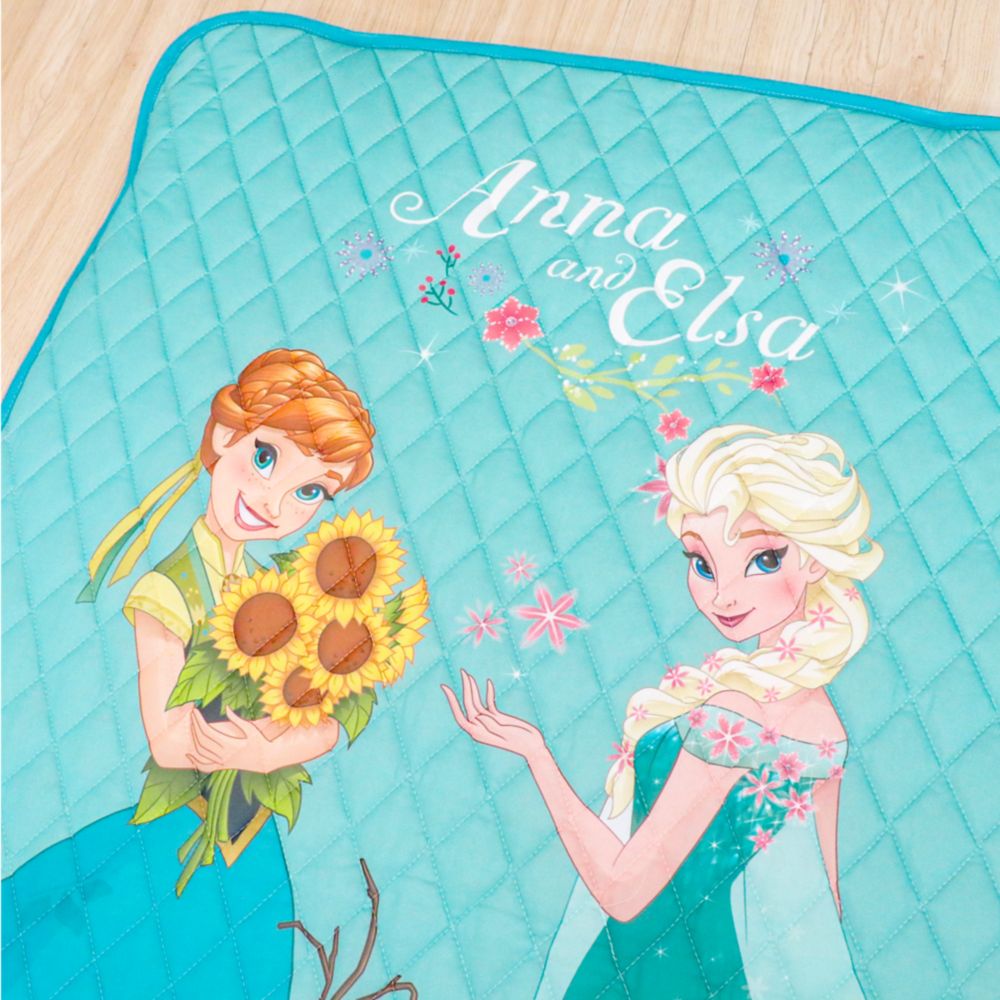 アナ エルサ オラフ 冷感 キルトパッド アナと雪の女王 70&times;120cm ひんやり 接触冷感 NZ3300-FR