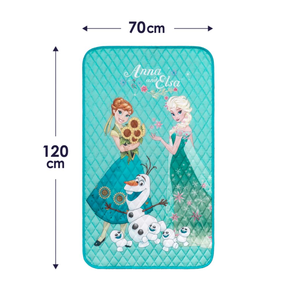 アナ エルサ オラフ 冷感 キルトパッド アナと雪の女王 70&times;120cm ひんやり 接触冷感 NZ3300-FR