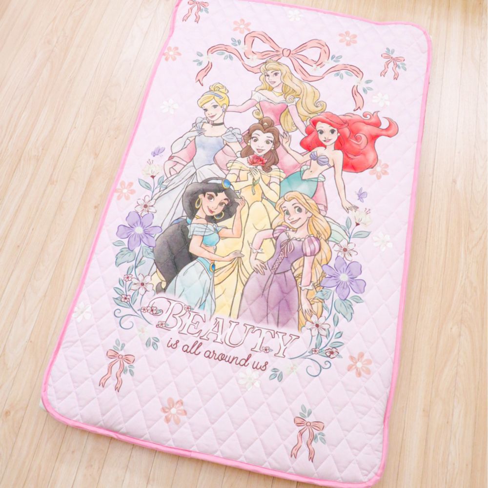 ディズニープリンセス 冷感 キルトパッド 70&times;120cm ひんやり 接触冷感 NZ3300-PR
