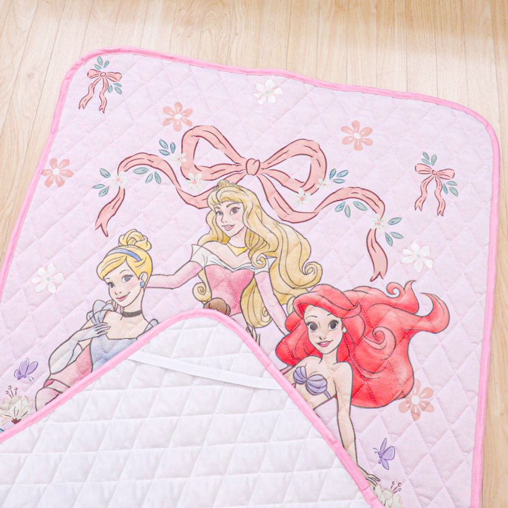 ディズニープリンセス 冷感 キルトパッド 70&times;120cm ひんやり 接触冷感 NZ3300-PR