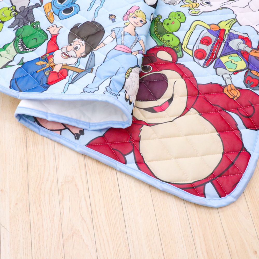 トイ・ストーリー ウッディ バズ・ライトイヤー 冷感 キルトパッド 70&times;120cm ひんやり 接触冷感 NZ3300-TS