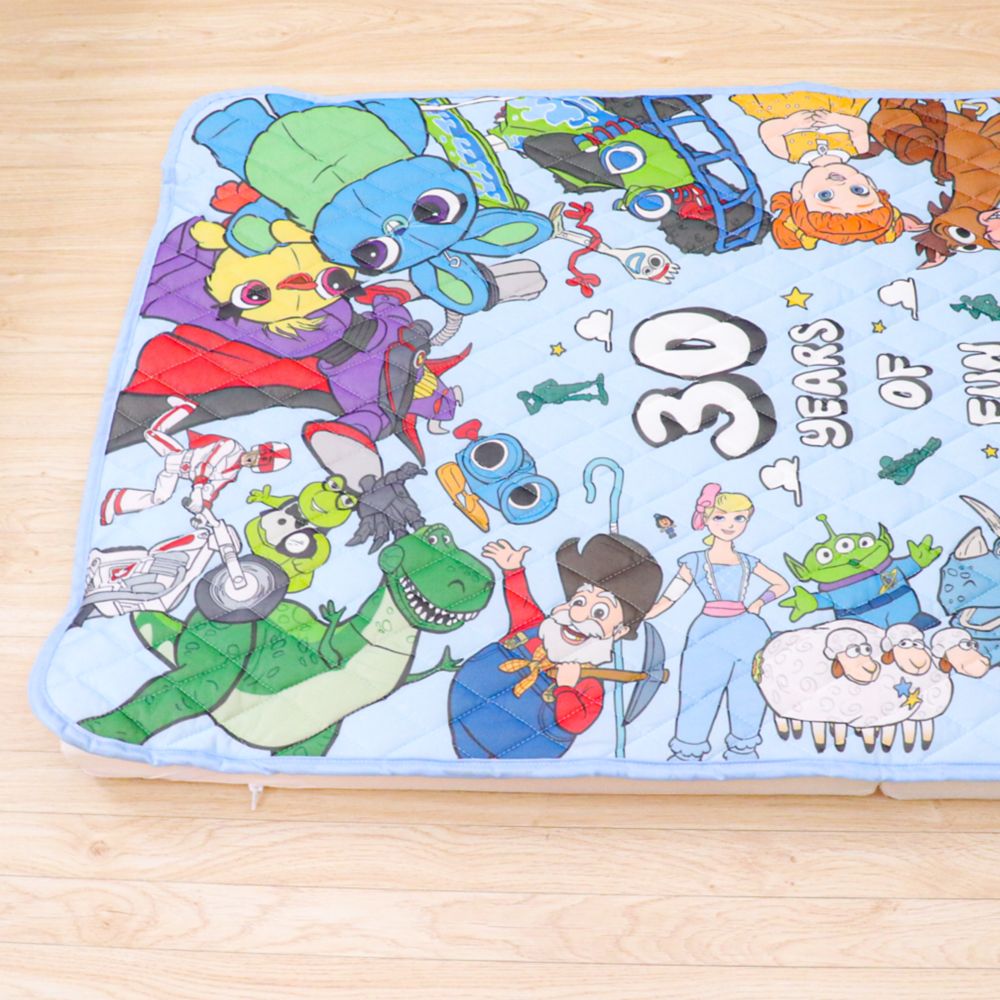 トイ・ストーリー ウッディ バズ・ライトイヤー 冷感 キルトパッド 70&times;120cm ひんやり 接触冷感 NZ3300-TS